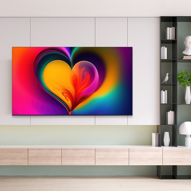 [써밋티비] 100인치(254cm) A1000ES QLED 구글 5.0 스마트 4K UHD TV 스탠드형방문설치, 방문설치, 벽걸이형, A1000ES QLED 상하형, 254cm(100인치)