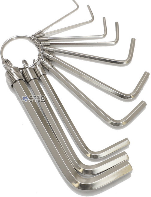 툴맨 링렌치세트 TM-1010A (10PC) /1.5-10mm 육각렌치, 1개