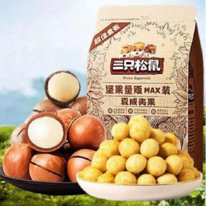 싼즈송슈 견과류 다람쥐 500g 세마리, A. 하와이 너트 버터 맛 500GX1 백, 1개