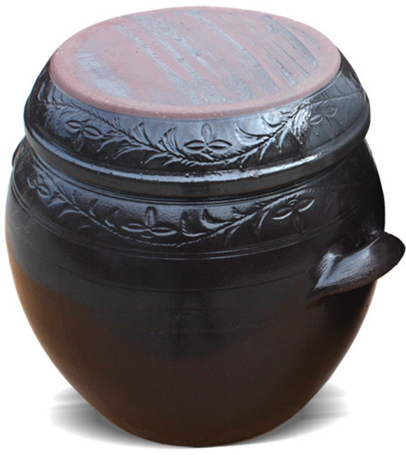 [황금뒤주] 국내산 무공해 소금항아리 7호 12kg 바닥타공, 1개, 15L