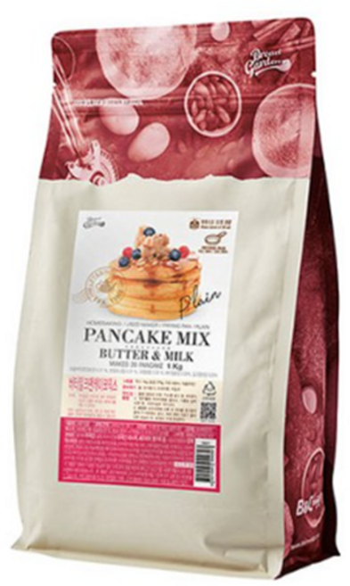 브레드가든 버터밀크 팬케이크믹스, 1kg, 4개