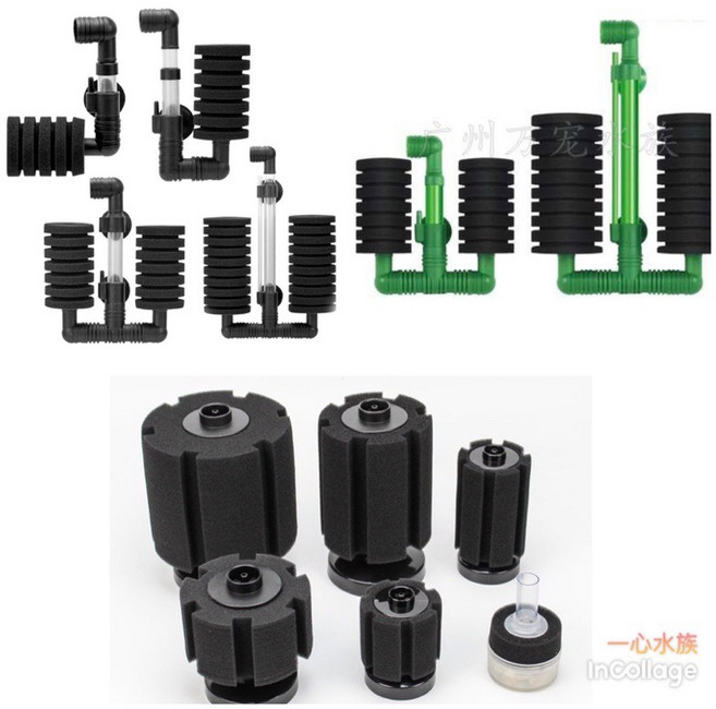 信友 水妖精 魚缸生化過濾器, 1個, 水妖精,XY-2833(迷你型）