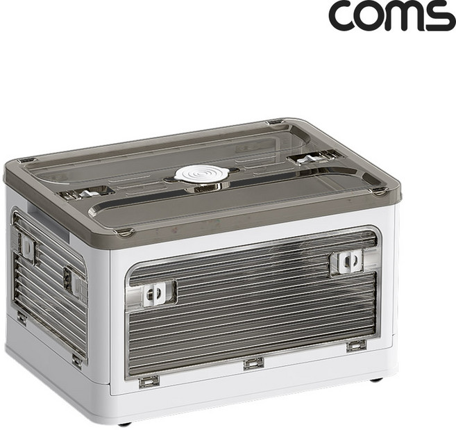 리빙박스 폴딩박스 장난감정리함 접이식리빙박스 다용도정리함 캠핑 수납 중형 35L, 색상