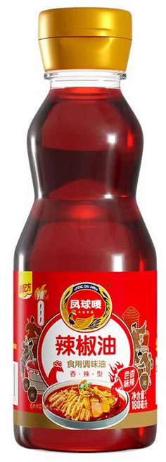 동화마켓 고추기름 180ml 1개 진하고 매콤한 풍미 중식 요리 소스