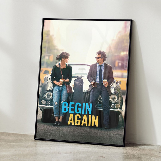 영화 포스터 인테리어 홈카페 영화브로마이드 어바웃타임 감성 집들이 생일 선물 레트로 영화포스터 비긴어게인 30, A3 사이즈(297x420mm), A3포스터만 구매