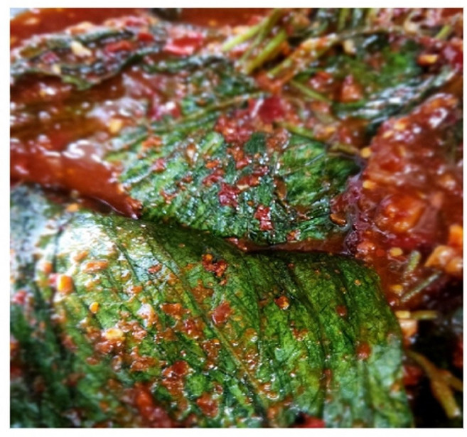 한정수량 향이 진한 생깻잎 무침 1kg +1kg 할인판매, 2개