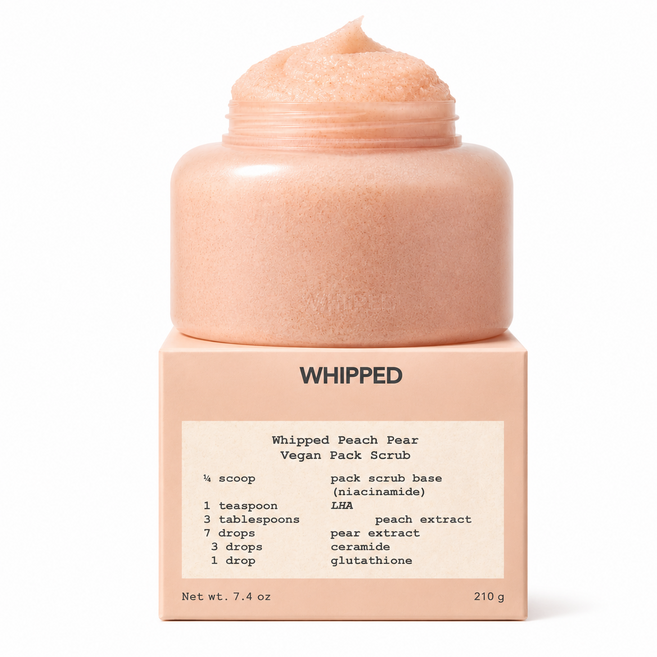 Londogo [비건스크럽] 휩드 비건 무화버터 비건 팩스크럽 210g, 1개