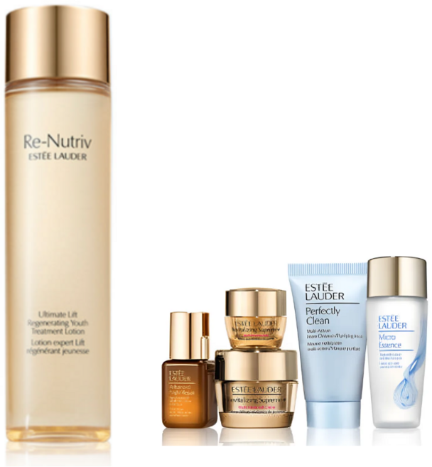 에스티 로더 리뉴트리브 얼티미트 리프트 리제너레이팅 유쓰 트리트먼트 로션 디럭스 세트, 200ml, 1개