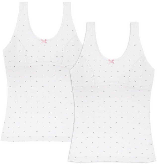 BYC 샤벳 주니어 여아 브라런닝 1단계 2P