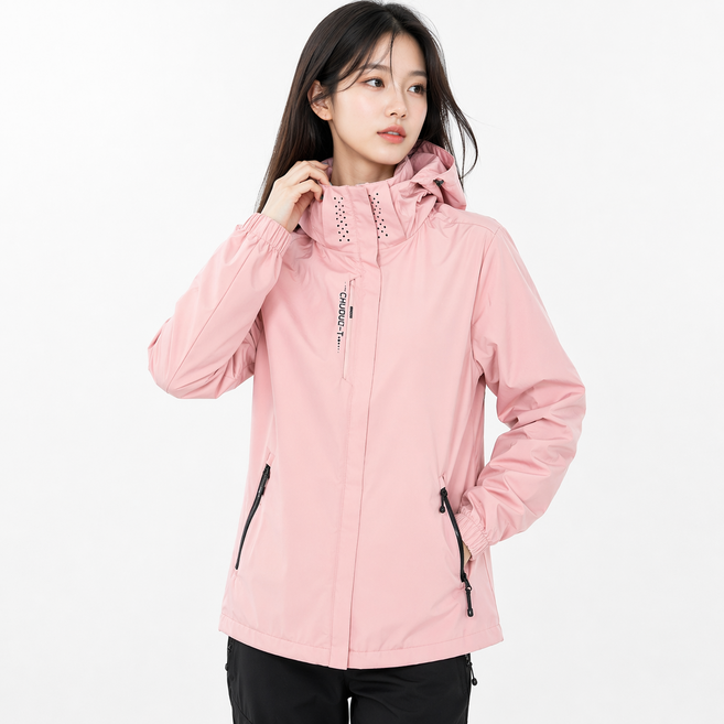 레인케치 여성용 방수 바람막이 후드자켓
