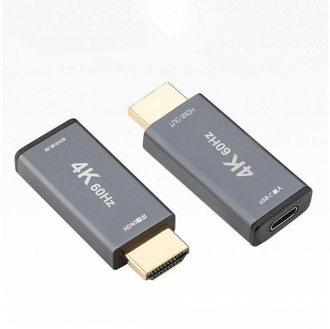 USB3.1 Type-C母轉HDMI公高清轉接頭 4K@60Hz, 1個