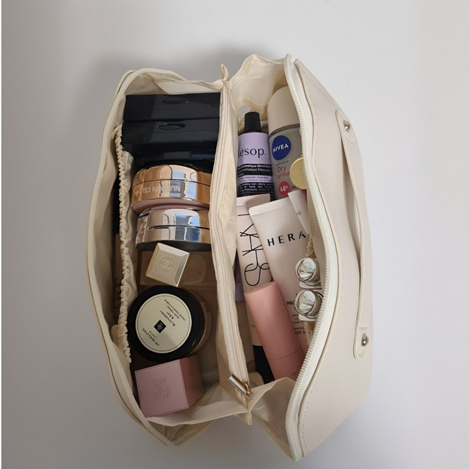 굿즈테이너 대용량 만능 여행용 화장품 파우치