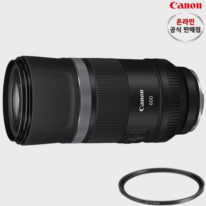 캐논 RF 600mm F11 IS STM + UV필터 + 고급 카메라 융 (캐논공식총판 당일발송)