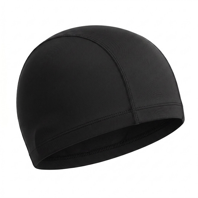 픽셀로그 수모 수영모 수영모자, 1개, 블랙