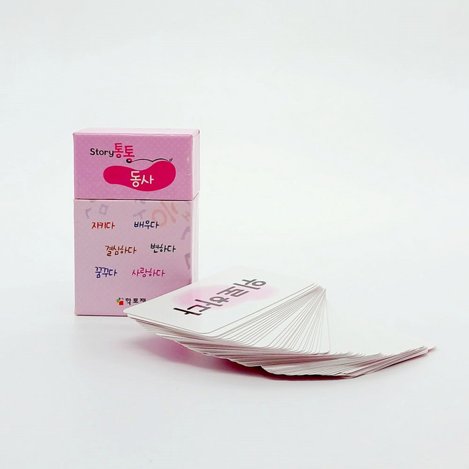 학토재 스토리통통카드_동사 (64개 단어카드), 단품, 1개