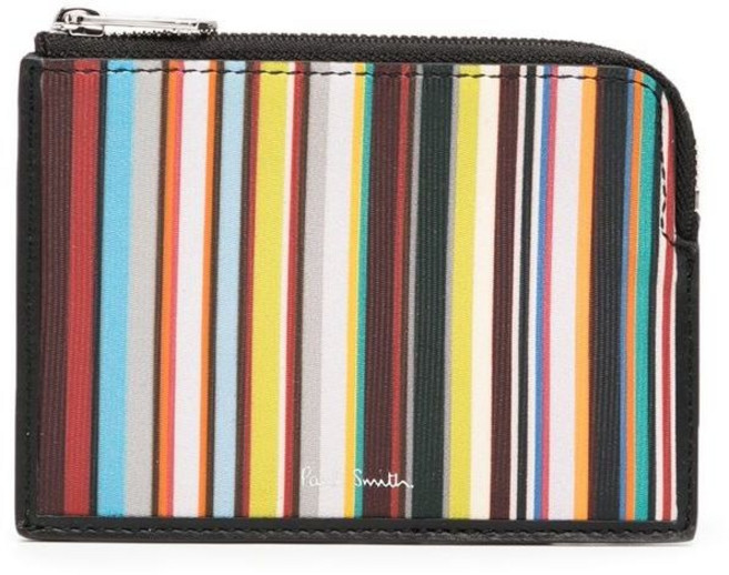 폴스미스 시그니처 스트라이프 지갑