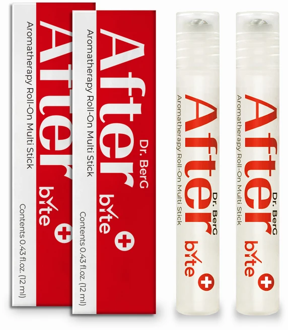 닥터버그 애프터 바이트 아로마테라피 롤온스틱, 12ml, 2개 - 쿠팡