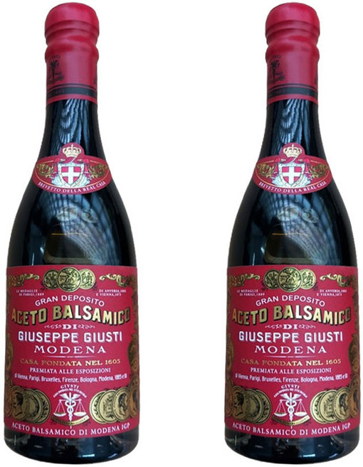 주세페주스티 3메달 발사믹 식초, 250ml, 2개