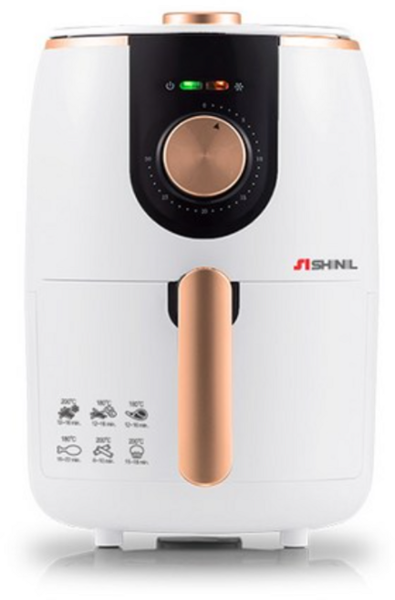신일 가정용 에어프라이어 1.6L, 혼합 색, SOV-C160KP, 에어필터 기능