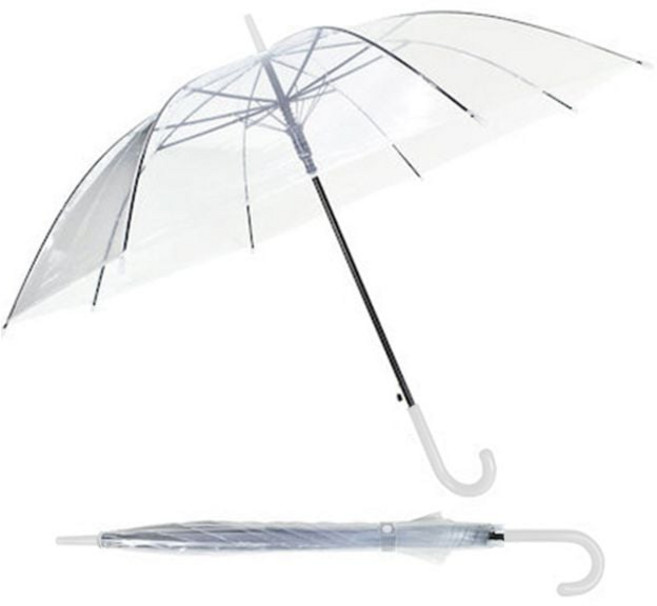 투명 무지 비닐 우산x5개ehw6+7zDo