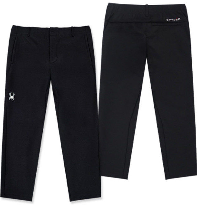 스파이더 남성 하이 퍼포먼스 경량 트레이닝 긴바지 FM1SPJPCNPT111M-BLK