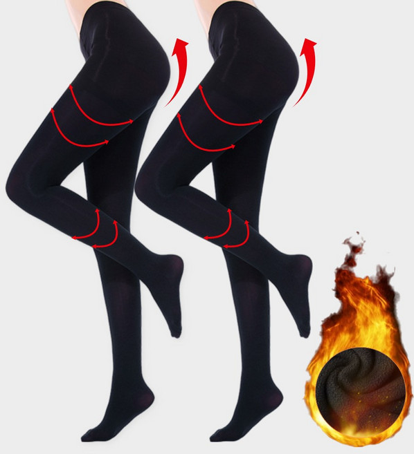 비바어스 몸매보정 온열 기모레깅스