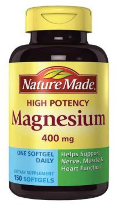 네이처메이드 High Potency 산화마그네슘 400mg 150정, 1개, 1정