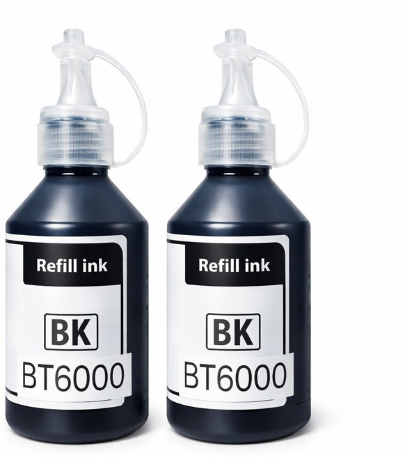 잉크아울렛 브라더 BTD60 BT6000 호환잉크 검정2개 BT5000 DCP-T420W T720DW T310 T220 T500W T510W T520W T700W T810W, BTD60BK 리필잉크 검정 2EA, 1개