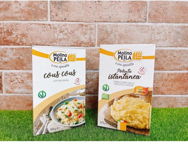 Peila 義大利快煮玉米粉 375g Cous Cous 北非麵 北非米 500g, 1個