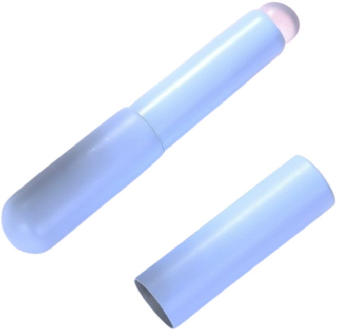 실리콘 파스텔 립 브러쉬, 1개, 블루
