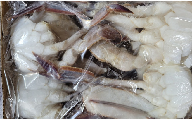 냉동절단꽃게 손질절단꽃게 냉동꽃게 450g, 3L