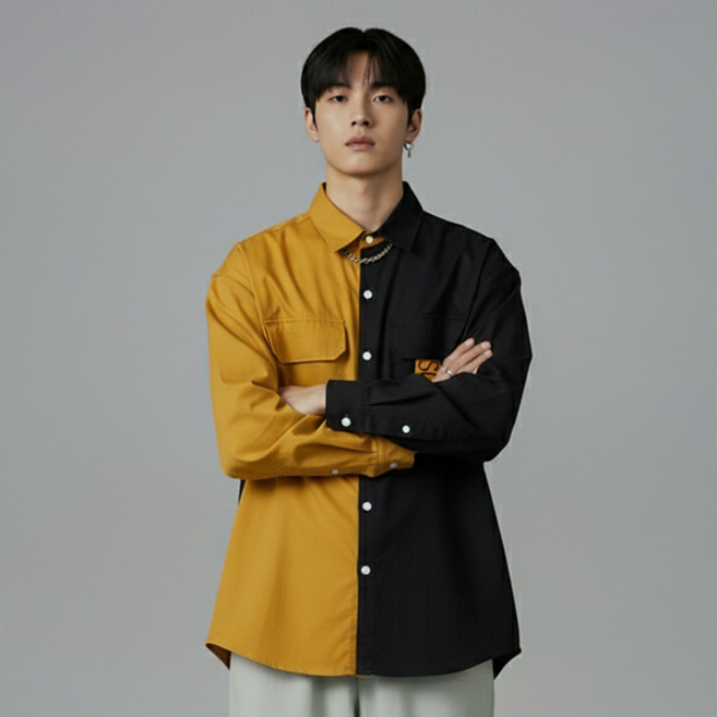 코뎀 언발란스 셔츠 남방