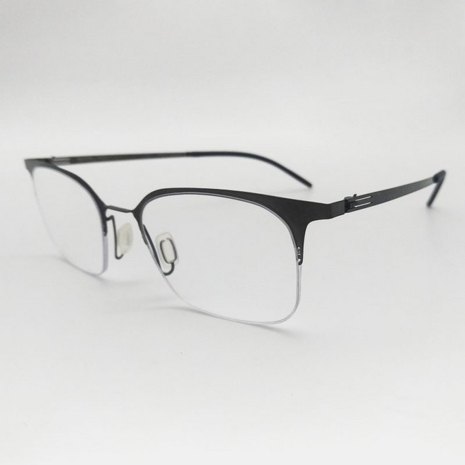 BYWP 眼鏡框 BY18017 GY 槍色半框