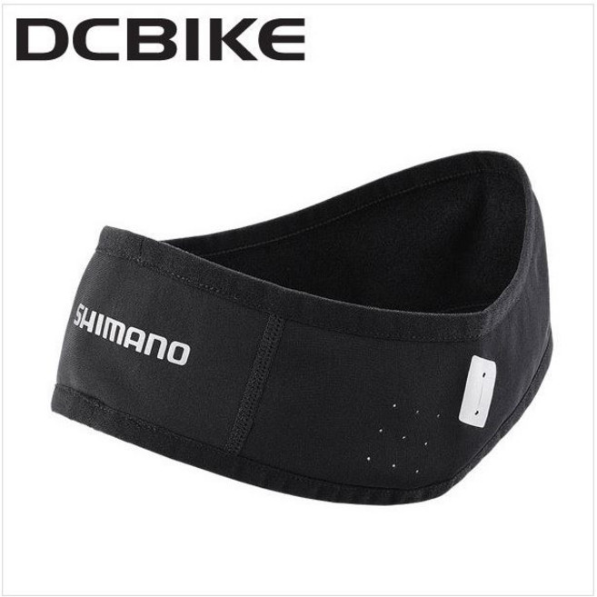 [시마노] 써멀 기모 귀마개 헤어밴드 - 러닝 방한 겨울 헤드밴드, 블랙, 1개