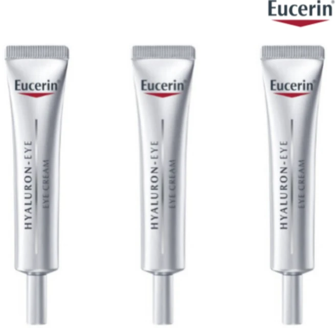 [1위아이크림]본사정품 독일 NO.1 안티에이징 유세린 하이알루론 아이크림 15ml 3개 /눈가주름개선 눈가피부탄력 순한저자극 수분촉촉 발람성 흡수력 주름케어 피부케어 - 쿠팡