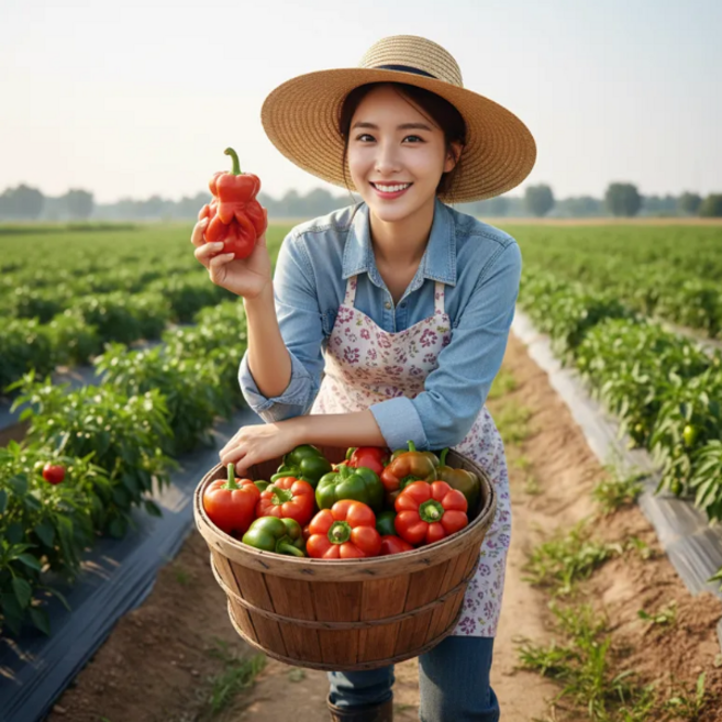 국내산 파프리카 빨강 노랑 혼합, 1개, 2.8g(상위10%<세이프선택> 혼합 BEST)
