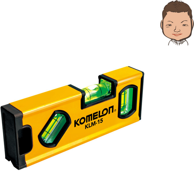 코메론 KLM-10 KLM-15 KLM-20 미니 자석수평기 측정, 1개