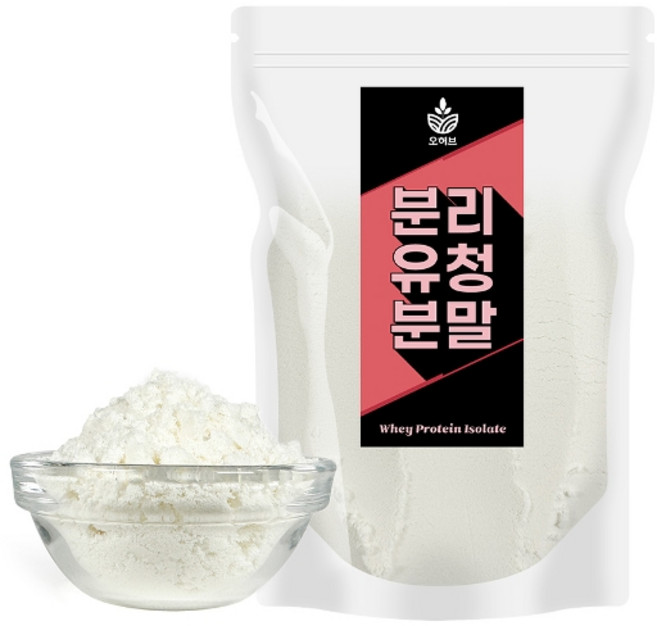 오허브 분리유청단백 분말 가루 WPI 보충제 쉐이크 500g, 1개