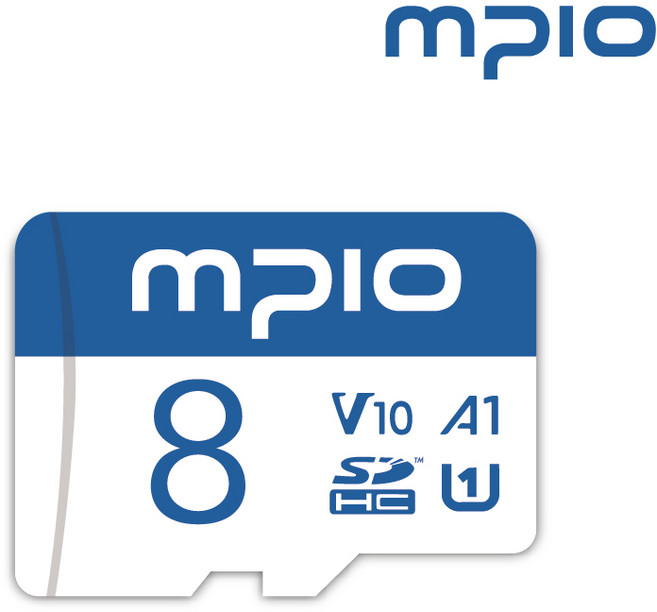 엠피오 마이크로 SD카드 8GB 16GB 32GB 64GB 128GB 256GB 512GB 블랙박스 갤럭시 핸드폰 TF 외장메모리, MPIO MICRO SD 8GB, 1개