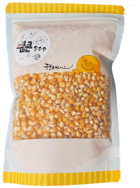 강원도 100% 유기농 팝콘 옥수수 200g 뻥튀기옥수수, 1개
