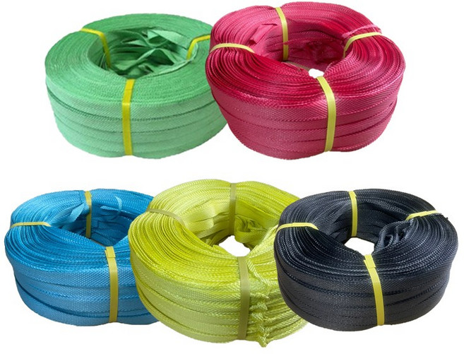 소프트 노끈 포장끈 다용노끈 원형노끈, 빨강, 1개