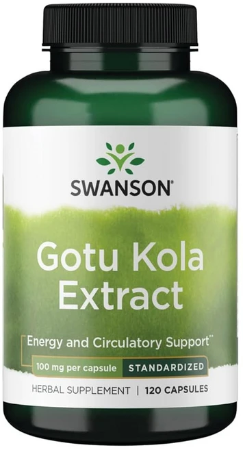 스완슨 고투 콜라 스텐다드100mg 120캡슐 아시아티코사이드 병풀 추출물 Swanson, 120정, 1개 - 쿠팡