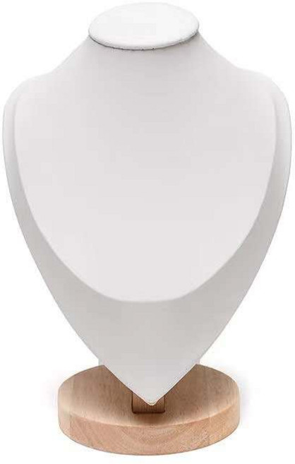 프리미엄 목걸이 진열대 주얼리 디스플레이 스탠드 악세사리 거치대, M, 화이트, 1개