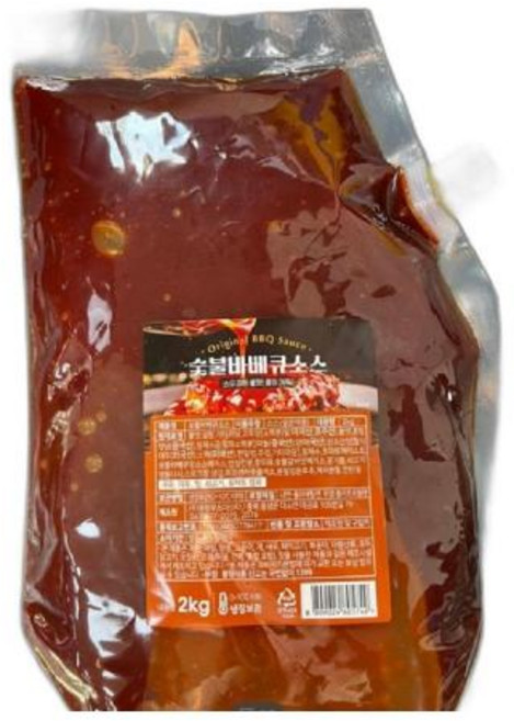 숯불바베큐소스 동방푸드마스타, 1개, 2kg