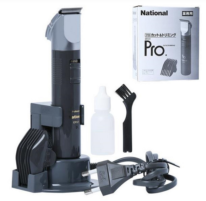 일제 내셔날 프로 이발기 ER-121 거치식충전 섬세한 커팅 전기이발기
