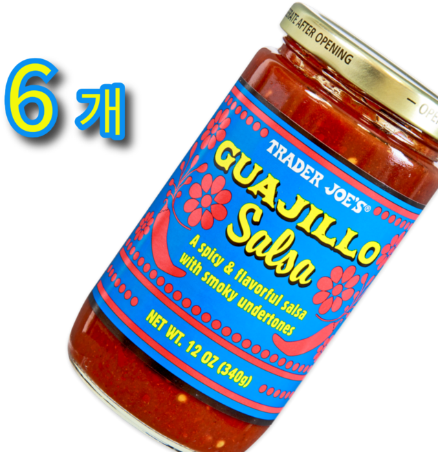 트레이더조 과히요 살사 소스, 6개, 340g