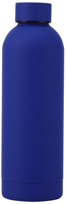 304不鏽鋼小口瓶 保溫杯 500ml, 藍色橡膠漆, 1套, 500L