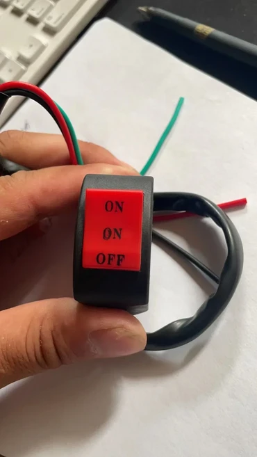 오토바이 미니 드라이빙 라이트 듀얼 컬러 헤드라이트 보조 스포트라이트 램프 R ATV 스쿠터 모토 안개등