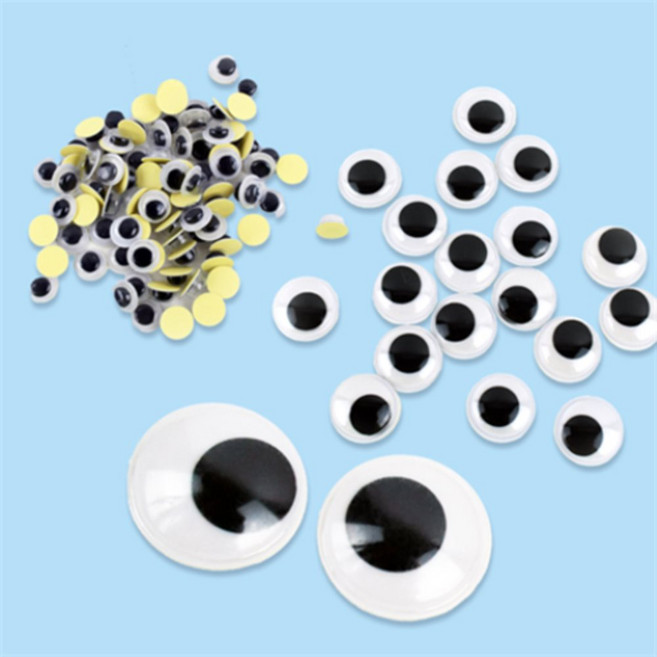 돕스 붙이는인형눈 대형 6mm 15mm 20mm 30mm 40mm 50mm 입체눈알 붙이는눈알 인형눈알 만들기눈알