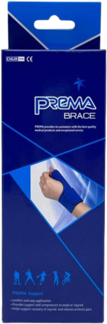 프리마 의료용 얇은 약국 손목 고정 보호대 1세트, 1개